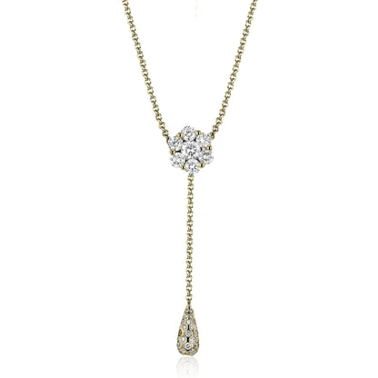 Pendant Necklace in 18k Gold with Diamonds - Simon G. Jewelry