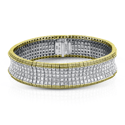 Simon - set Bracelet in 18k Gold with Diamonds - Simon G. Jewelry